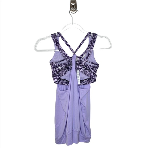 lululemon | Nouveau Limits Tank Lilac / Miss Mosaic Lilac Deep Zinfandel 6 - Picture 5 of 7